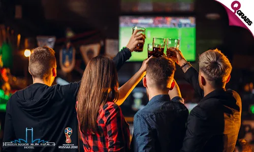 1 Drink & 1 Starter at Horizon Manor Hotel for FIFA 2018!